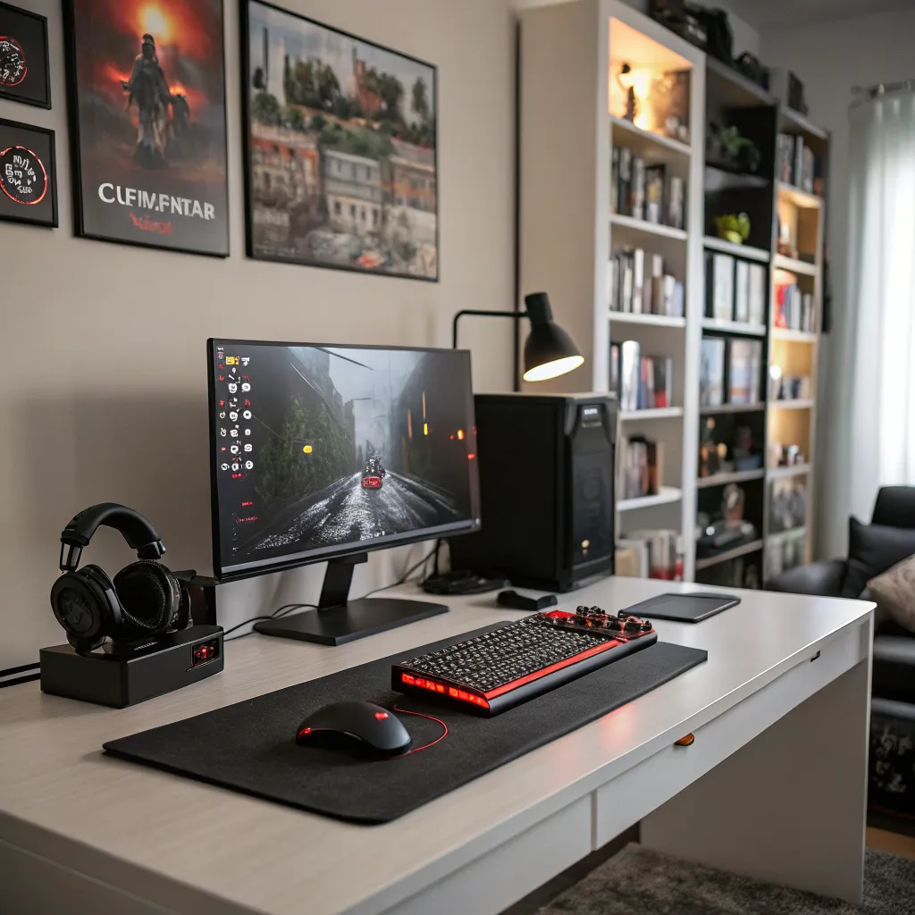 Nowoczesna przestrzeń do gry na PC i konsolach